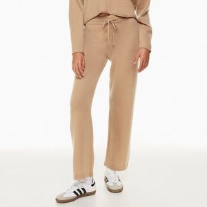 BABATON Luxe Cashmere Wide Pant (Natural Tan)